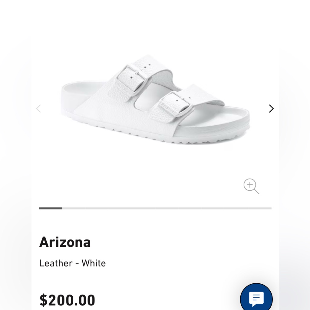 Mens Birkenstocks White Leather Sandals Brand New Size 4512